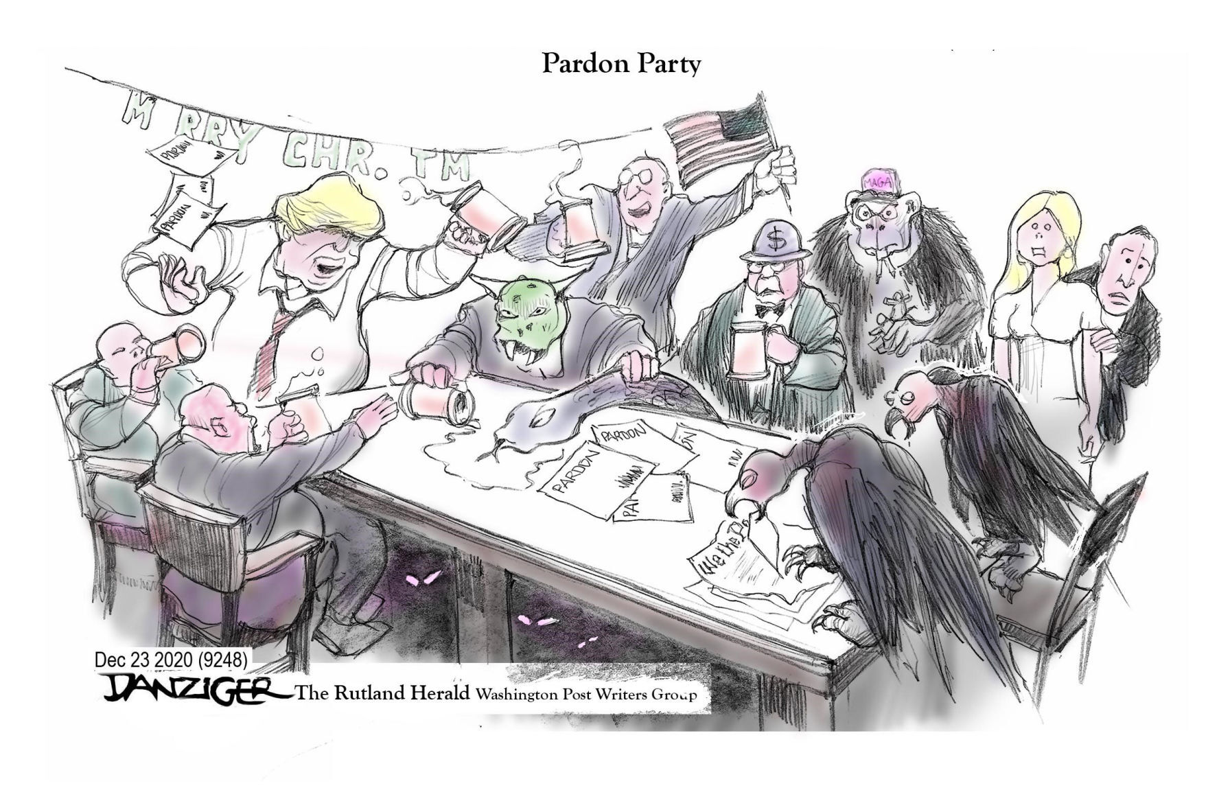 Jeff Danziger cartoon